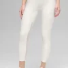 High-Waist Airlift 7/8 Rebel Leggings – Ivory