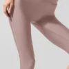 High-Waist Airlift Capri-Hose – Taupe
