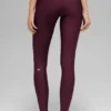 High-Waist Airlift Legging – Burgunderrot