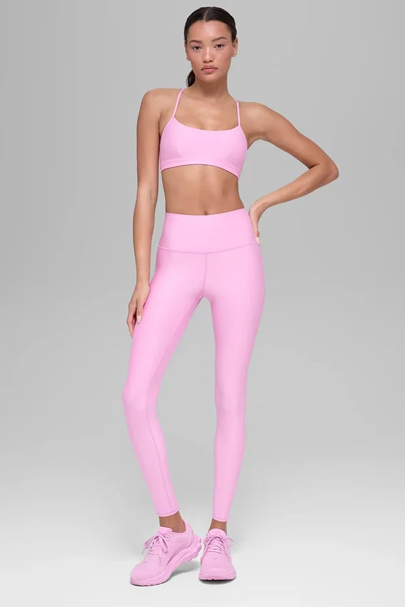 High-Waist Airlift Legging – Candy Heart Pink