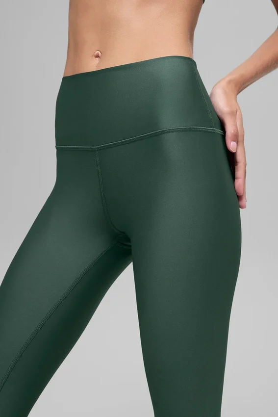 High-Waist Airlift Legging – Clover Green