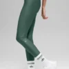 High-Waist Airlift Legging – Clover Green