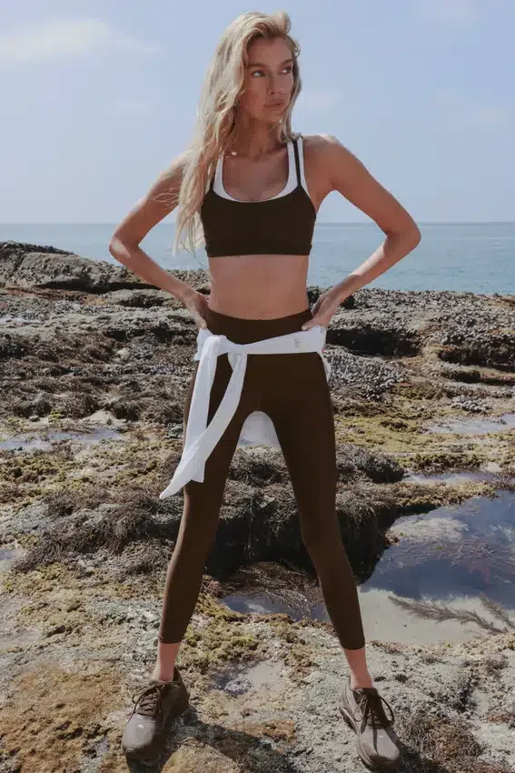 High-Waist Airlift Legging – Espresso