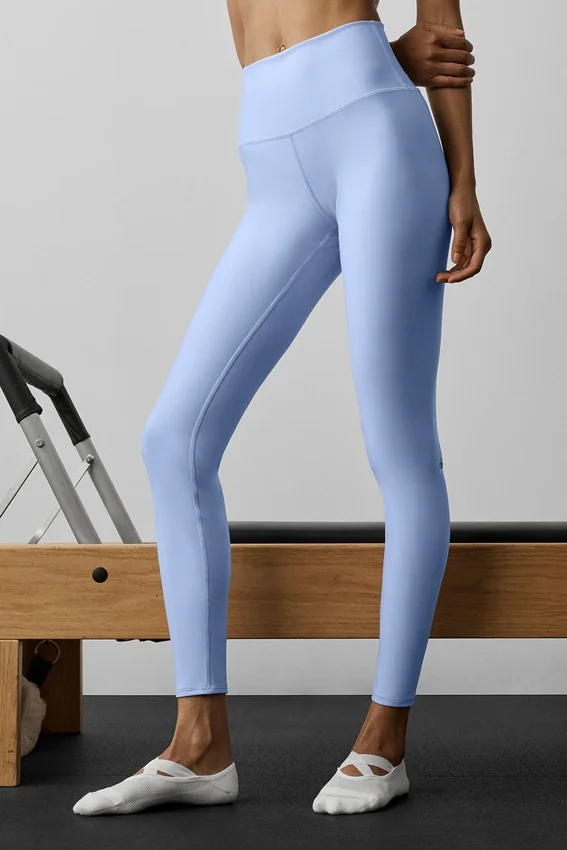 High-Waist Airlift Legging – Hellprovenceblau