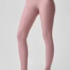 High-Waist Airlift Legging – Vintage-Pink
