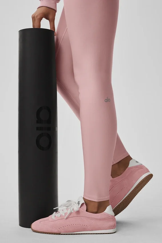 High-Waist Airlift Legging – Vintage-Pink