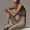 High-Waist Airlift Leggings – Gravel