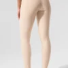 High-Waist Airlift Leggings – Macadamia