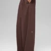High-Waist „Dreamscape“-Hose (lang) – Brownstone