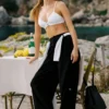 High-Waist Dreamscape Hose (Regular) – Schwarz