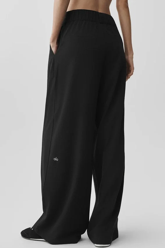 High-Waist Dreamscape Hose (Regular) – Schwarz