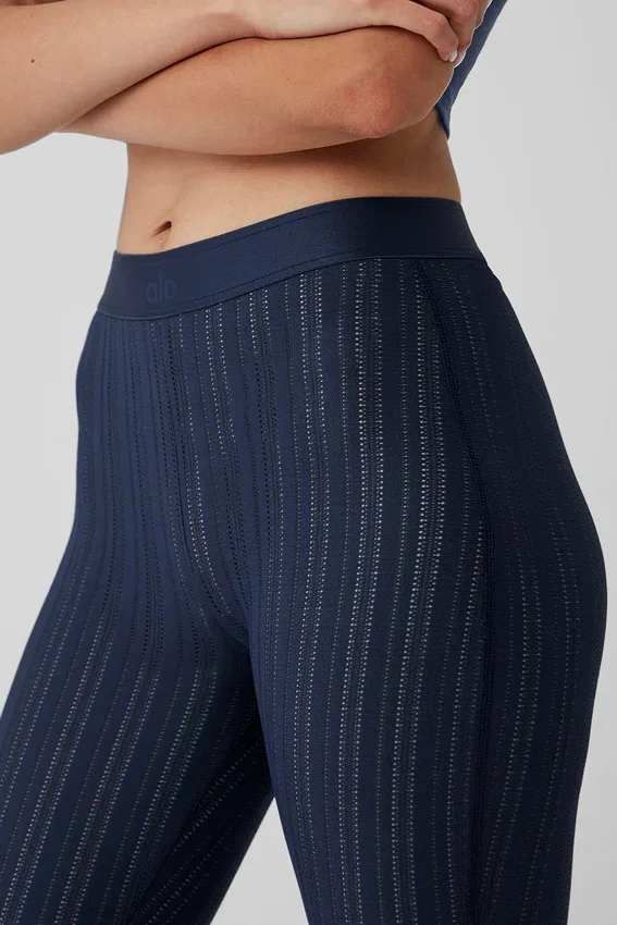 High-Waist Euphoria Leggings – Navy