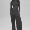 High-Waist Jogginghose – Anthrazit