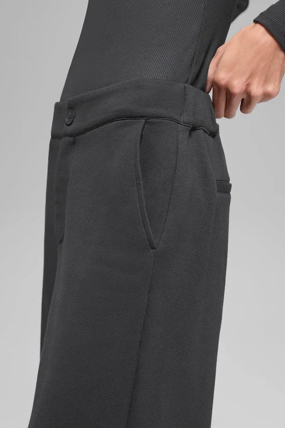 High-Waist Jogginghose – Anthrazit