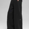 High-Waist Jogginghose – Schwarz