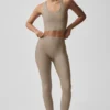 High-Waist Sleek Legging – Gravel