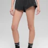 High-Waist Socialite-Shorts – Schwarz
