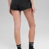 High-Waist Socialite-Shorts – Schwarz