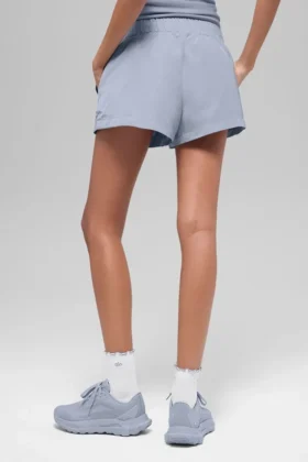 High-Waist Socialite Shorts – Winter Frost
