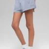 High-Waist Socialite Shorts – Winter Frost