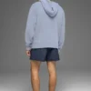 Hoodie aus strukturiertem Strick – Winter Frost
