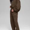 Hoodie mit Nadelstreifen – Espresso-Nadelstreifen