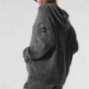 Hoodie „New Class“ aus Wolle und Kaschmir – Platinum Grey