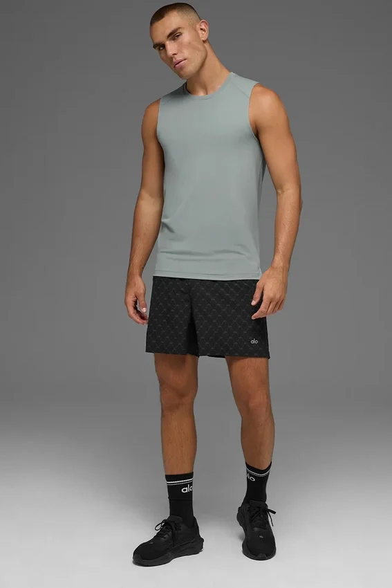 Idol Muscle Top – Lunar Grey