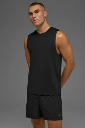 Idol Muscle Top – Schwarz
