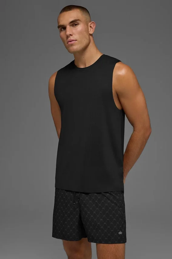 Idol Muscle Top – Schwarz