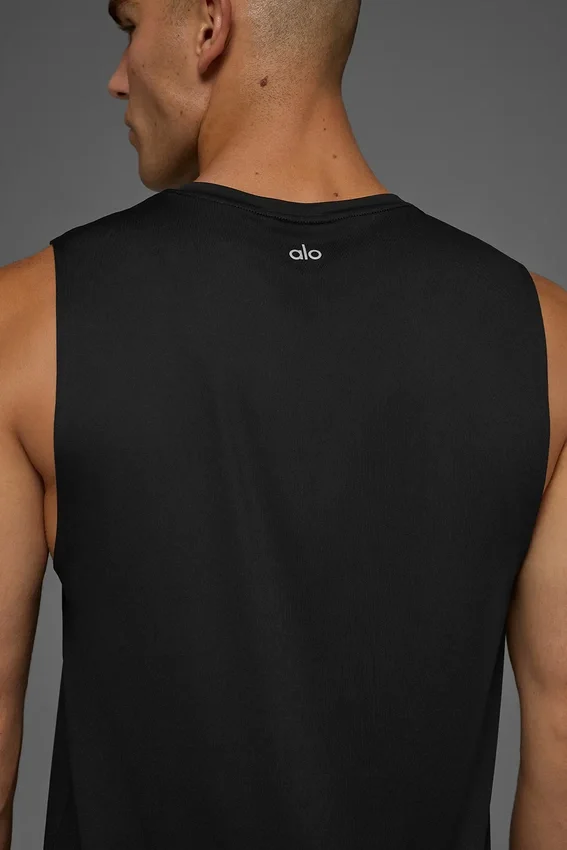 Idol Muscle Top – Schwarz