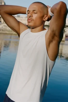 Idol Muscle Top – Weiß