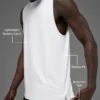 Idol Muscle Top – Weiß