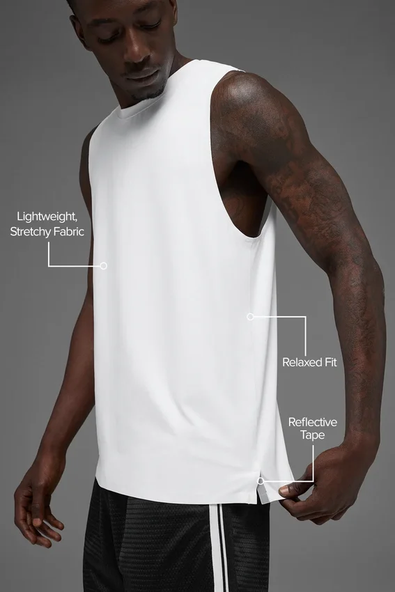 Idol Muscle Top – Weiß