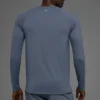 Idol Rundhals-Langarmshirt – Bluestone