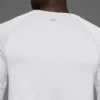 Idol Rundhals-Langarmshirt – Weiß