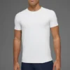 Idol Rundhals-Shirt mit Kurzarmshirts – Weiß