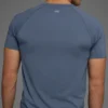 Idol Rundhals-T-Shirt mit Kurzarmshirts – Bluestone