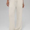 Jogginghose „New Class“ aus Wolle und Kaschmir – Bone Heather