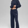 Jogginghose „New Class“ aus Wolle und Kaschmir – Navy