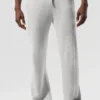 Jogginghose „New Class“ aus Wolle und Kaschmir – Pearl Grey Heather
