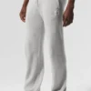 Jogginghose „New Class“ aus Wolle und Kaschmir – Pearl Grey Heather