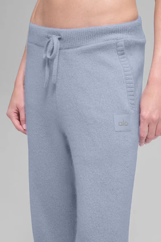 Jogginghose „New Class“ aus Wolle und Kaschmir – Winter Frost