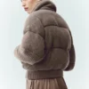 Kaschmir-Northstar-Pullover-Daunenjacke – Alpine Cocoa Heather