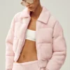 Kaschmir-Northstar-Pullover-Puffer – Frosted Pink