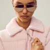 Kaschmir-Northstar-Pullover-Puffer – Frosted Pink