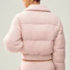 Kaschmir-Northstar-Pullover-Puffer – Frosted Pink