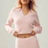 Kaschmir-Polo „Northstar“ – Frosted Pink