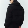 Kaschmir-Puffer-Pullover „Northstar“ – Schwarz