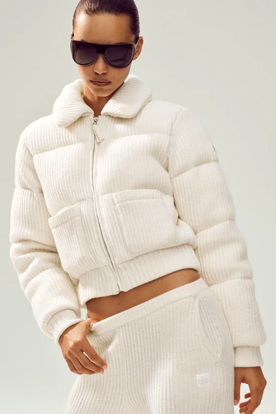 Kaschmir-Pullover „Northstar“ – Elfenbein